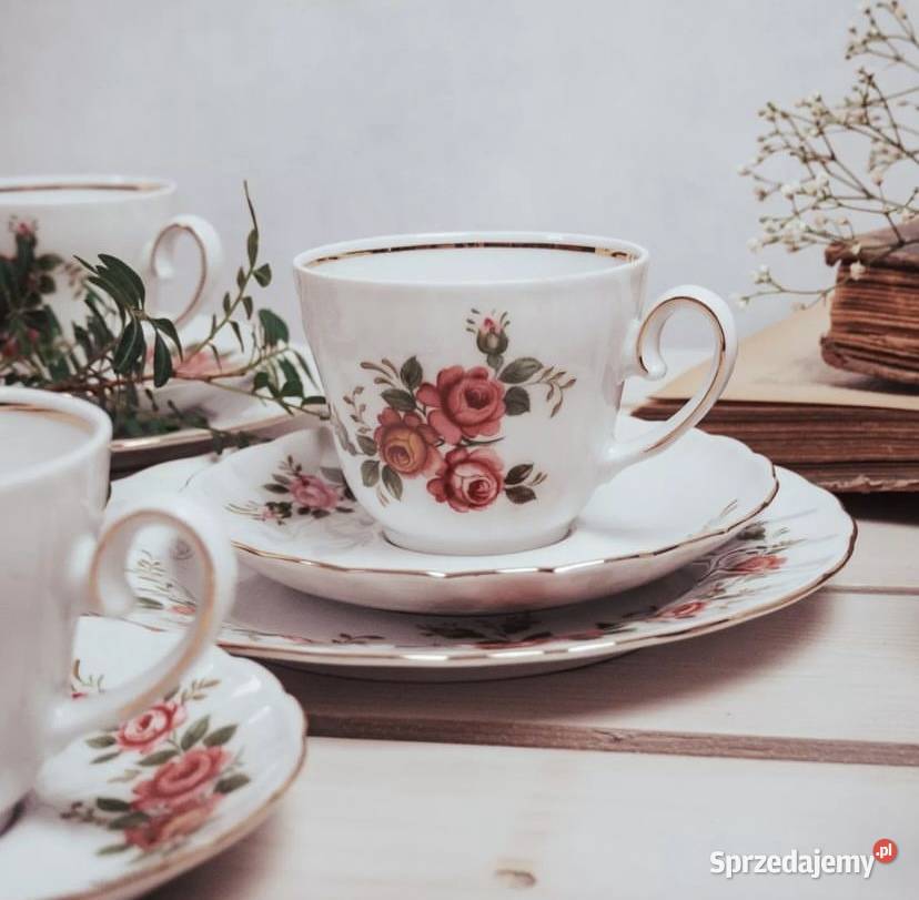 Zestaw 10 sztuk porcelany