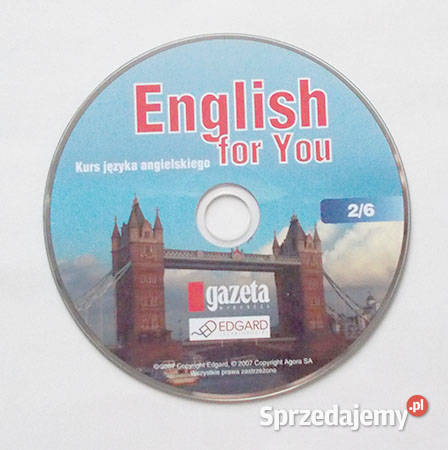 kurs angielskiego na płycie cd English for you Opole