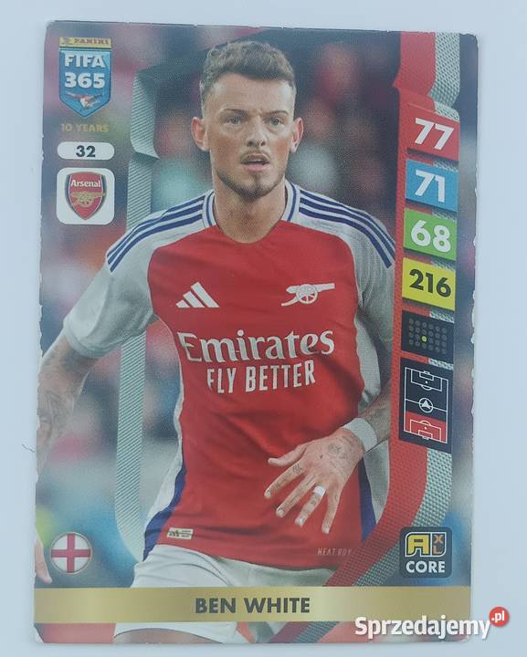 Ben White 32 karta Fifa 365 Adrenaline XL 2025 Zbylitowska Góra