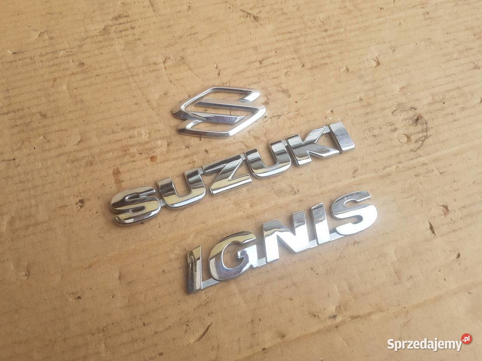 Suzuki Ignis MH 0410 emblematy znaczki tylnej Legnica