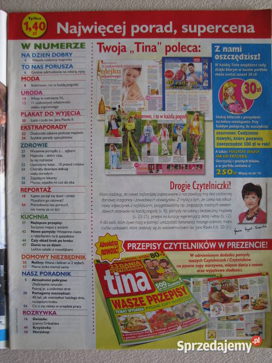 Magazyn Tina 10 i 12 z 2014 r Nowa Tina Czasopisma małopolskie