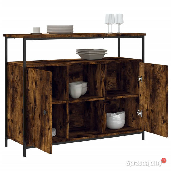 Szafka przydymiony dąb 100x35x80 materiał Warszawa sprzedam
