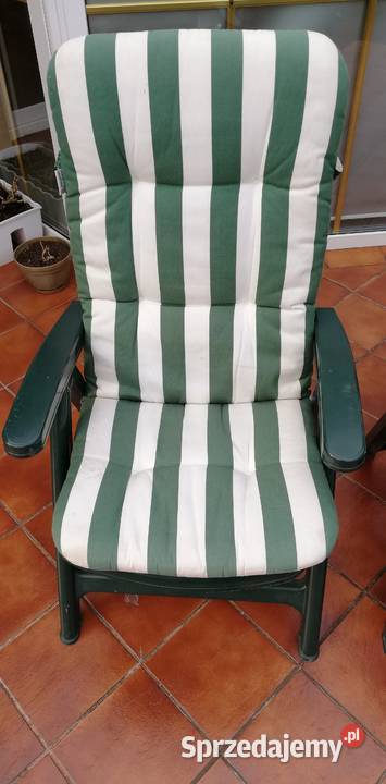 Poduszki na leżaki krzesła 2 materacyki Garwolin