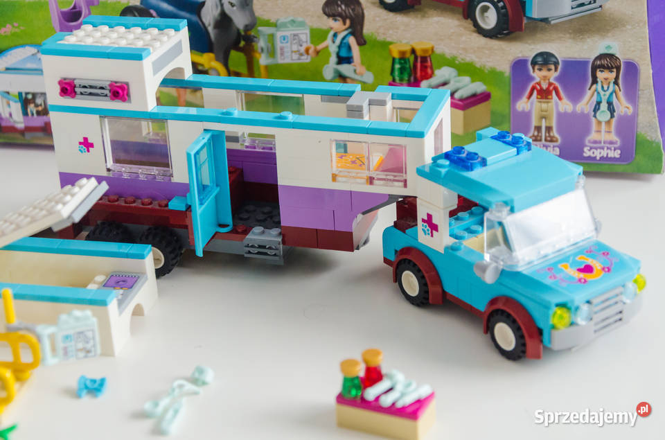 Lego Friends 41125 Przyczepa lecznicza koni śląskie sprzedam