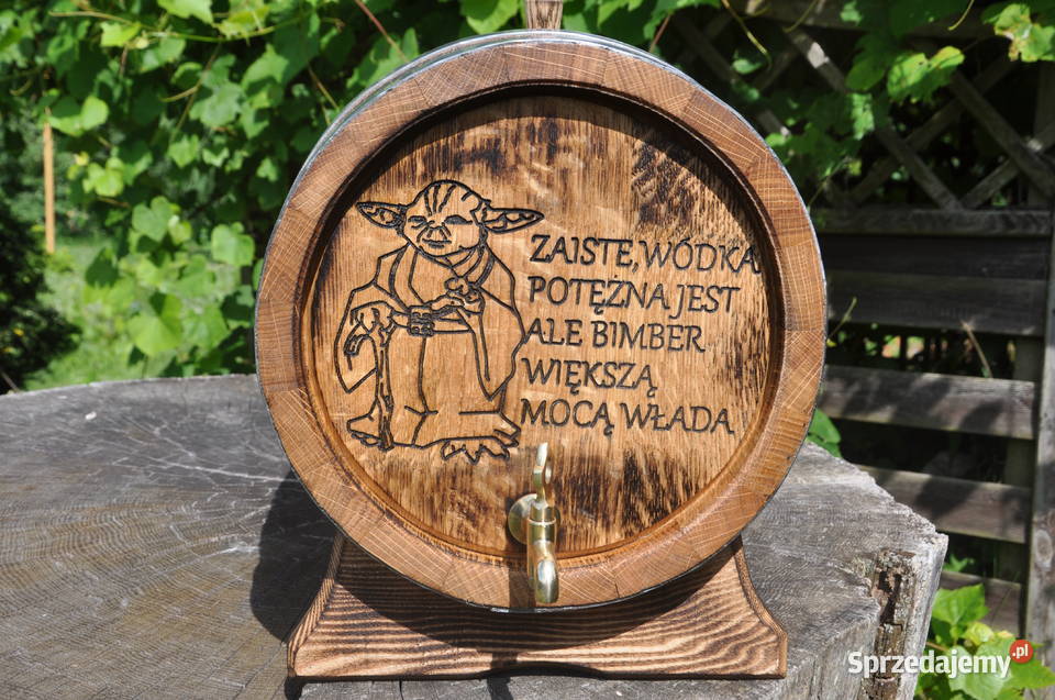 Beczka Dębowa 3 4 5 10 15 20 L 100 szczelne na Dom i Ogród Poznań sprzedam