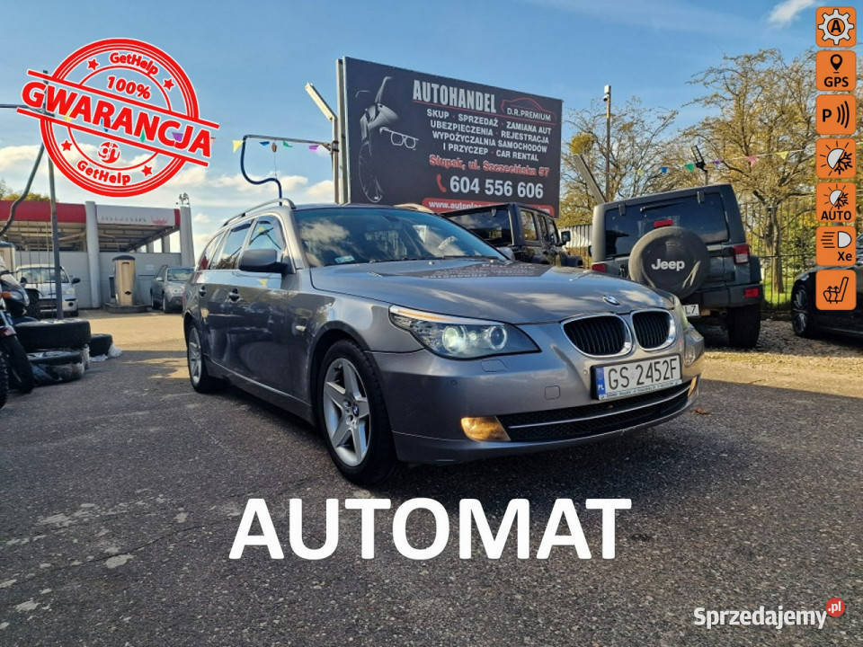 BMW 525 2.0 Diesel 177 KM, Nawigacja, Bluetooth, 2x Alufelgi, Klimatyzacja…