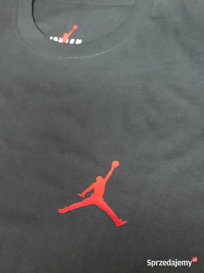 Czarna koszulka Jordan XXL nowa ale bez metek Poznań
