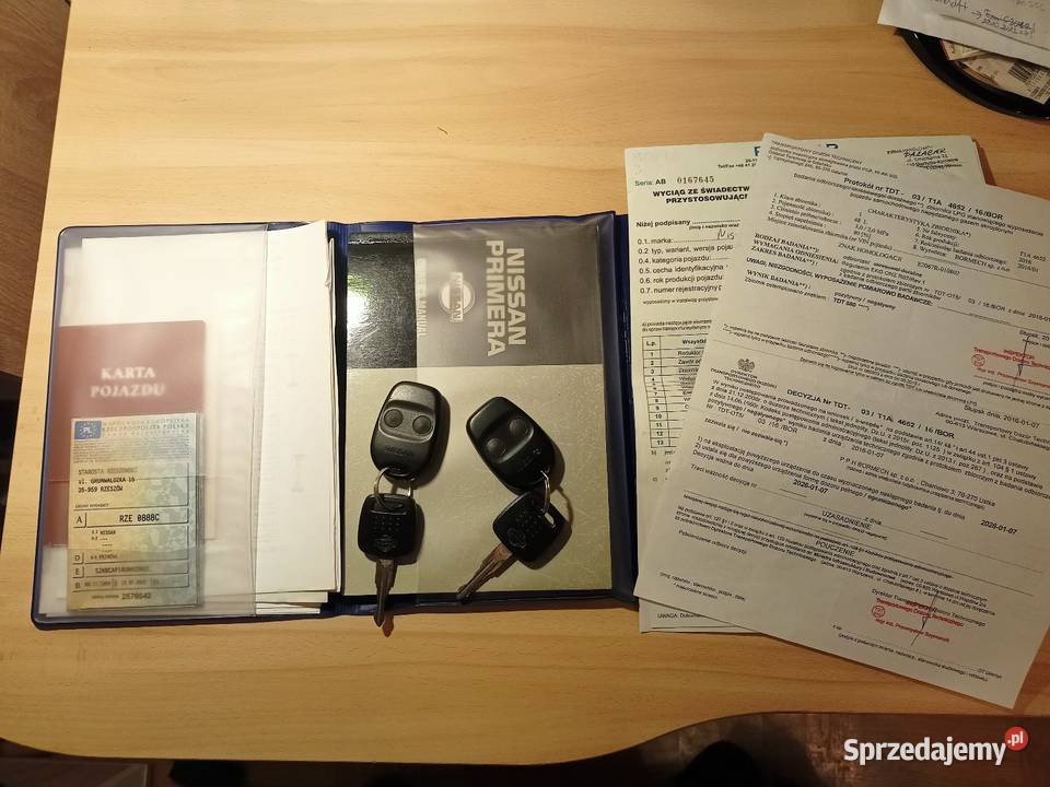Nissan Primera P10 20 16V 1996r 116KM Tomaszów Lubelski