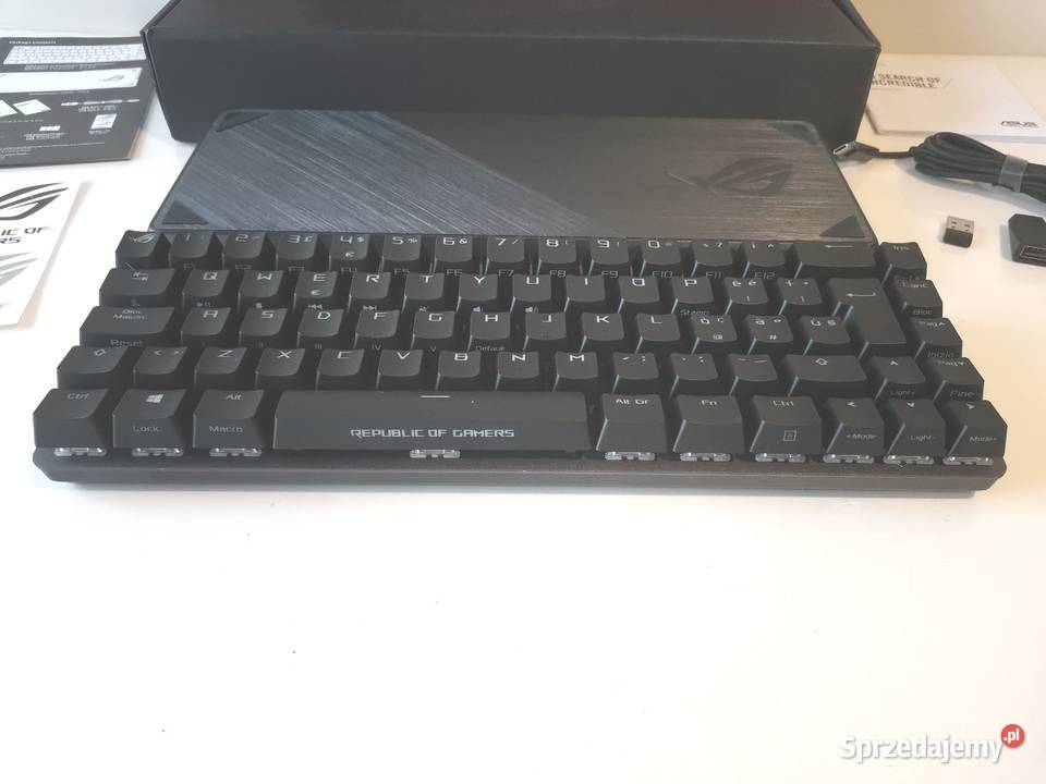Klawiatura gamingowa ASUS ROG Falchion QWERTY IT Drezdenko