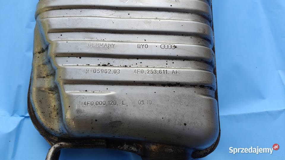 ORYGINALNY WYDECH AUDI RS6 C6 50 V10 OEM Tłumiki warmińsko-mazurskie Dobre Miasto