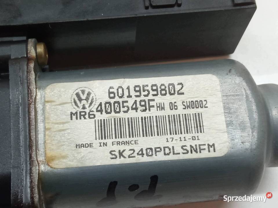 SILNICZEK SZYBY PRAWY PRZÓD 6Q1959802 Skoda świętokrzyskie sprzedam