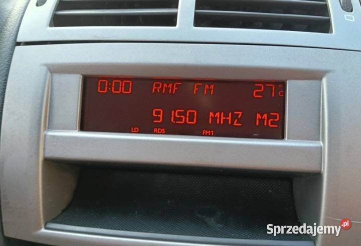 Wyświetlacz z ramką Peugeot 407 osobowe Jednorożec