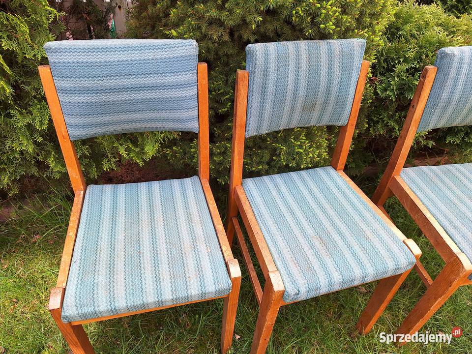 Krzesła Prl 3 sztuki Tarnów