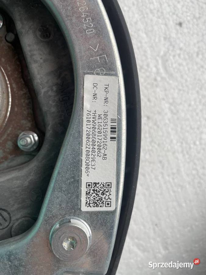 Poduszka powietrzna AIRBAG kierowcy VW CRAFTER dostawcze zachodniopomorskie Darłowo