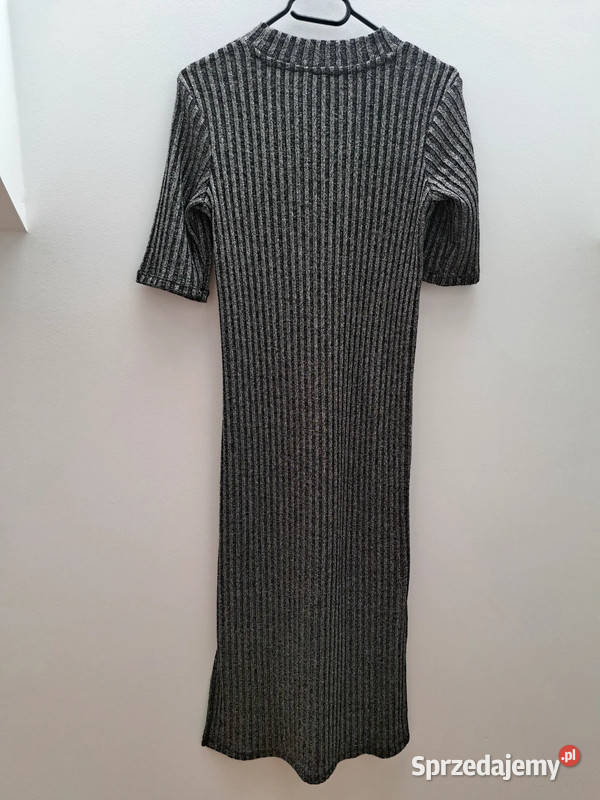 Dzianinowa sukienka Yessica XS prążkowana Trąbki Wielkie