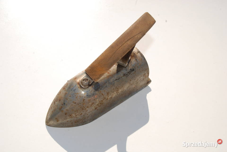 Stare żelazko przedwojenne sygnowane antyk Cieszyn
