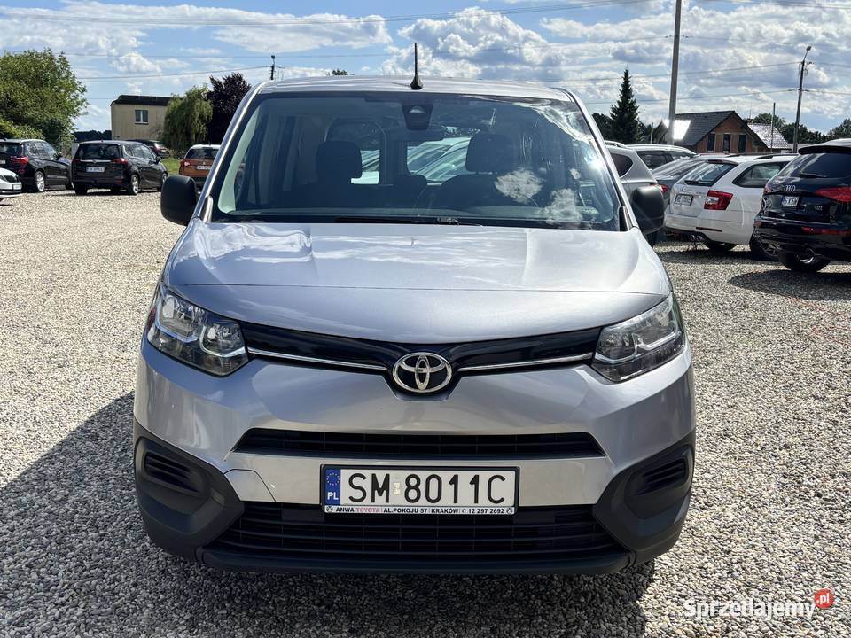 Toyota Proace City Verso Gwarancja radio Paniówki