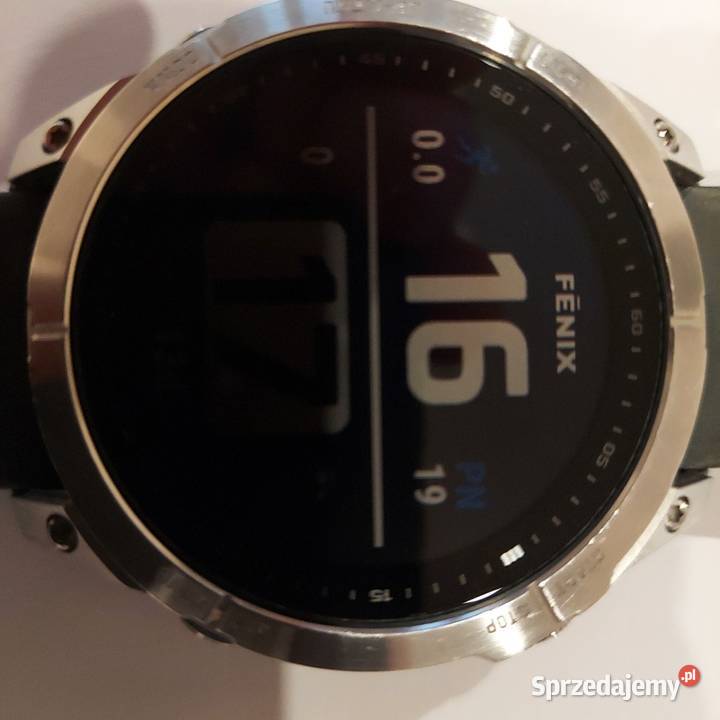 Garmin Fenix 7 srebrnografitowy Stan gwarancja