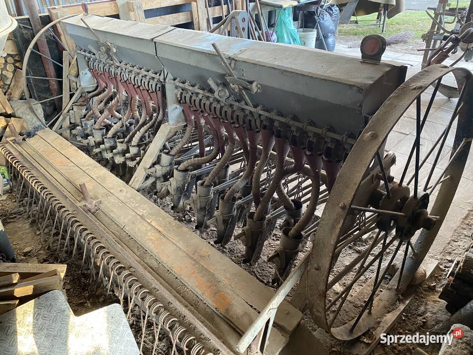 Siewnik konny na traktor Kraj 1974 podkarpackie Lutoryż