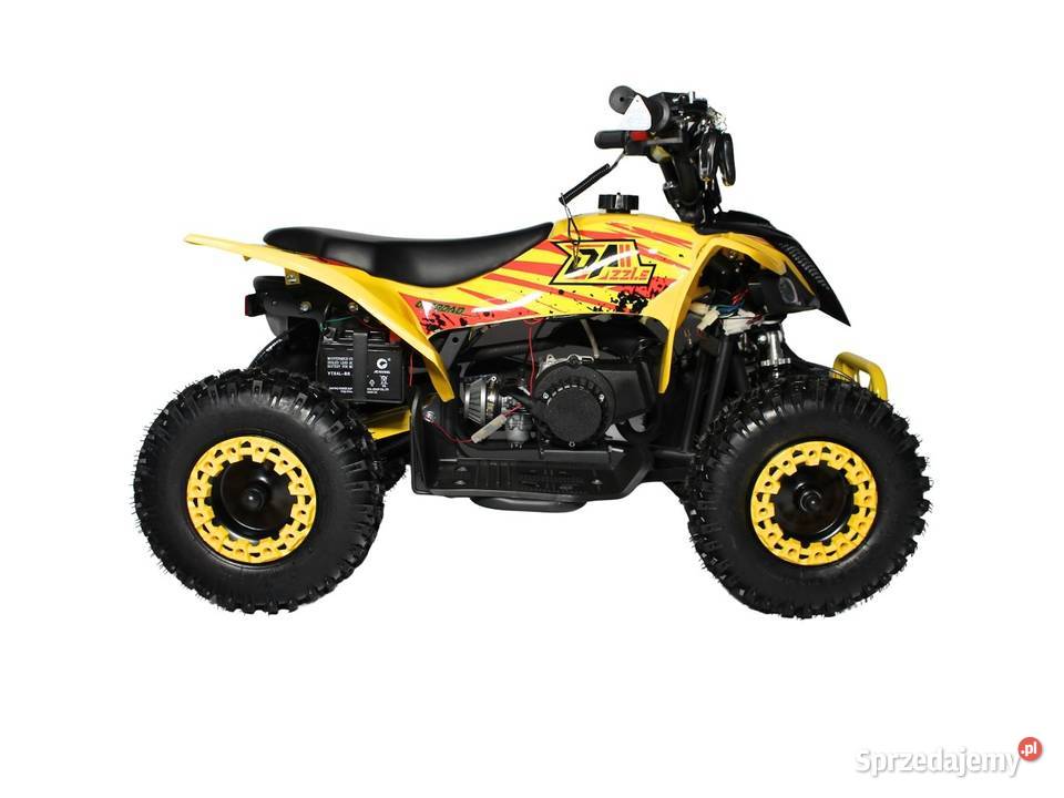 QUAD ATV Mini Pocket Dazzle AV49 Żółty 49cc 4 pełny VAT