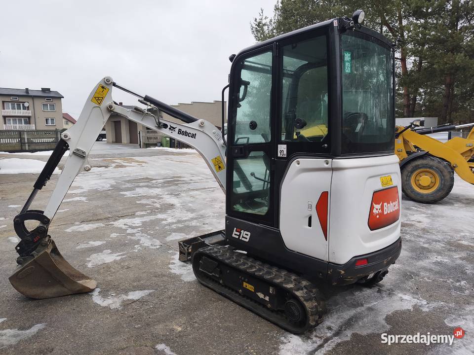 Bobcat E19 krajowa 530 mth