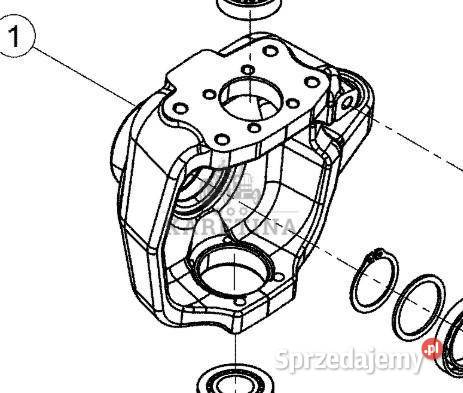 CLAAS Arion 610 660 Zwrotnica Przedniej Osi Jastrzębniki sprzedam
