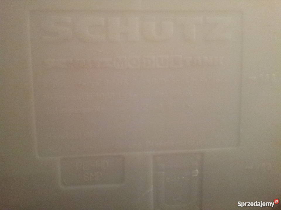 Zbiornik 4 SCHUTZ 1000l Olej opałowy Dom i Ogród Lipsk