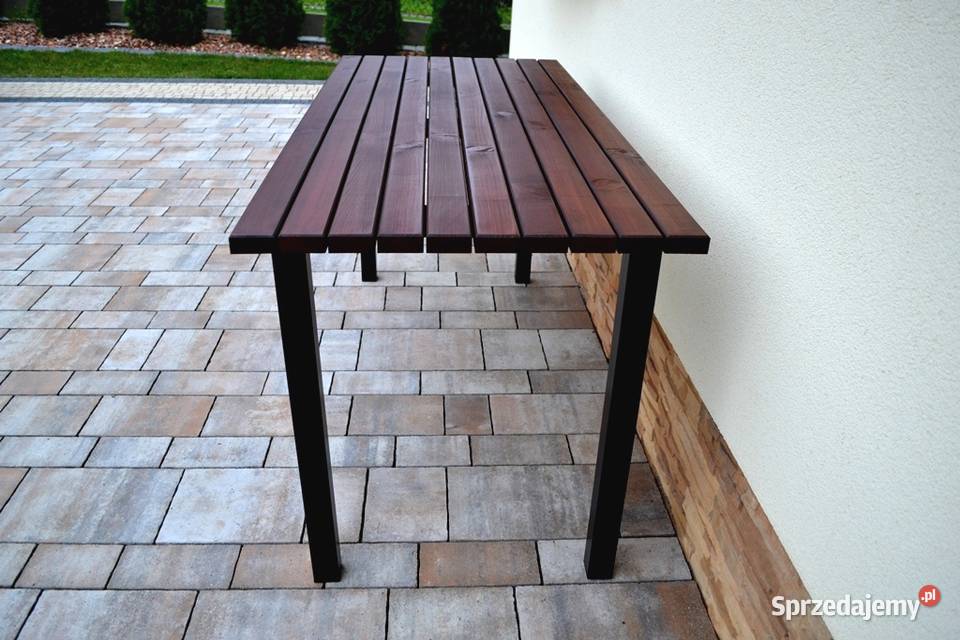 Stolik kawowy Stół ogrodowy drewniany SDN004 Zalesie