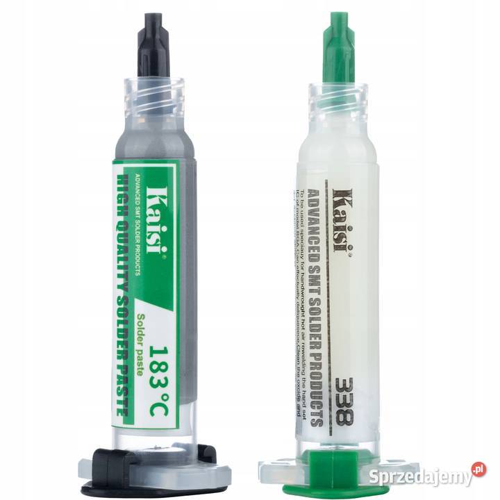 Zestaw Lutowniczy Flux 338 Cyna 183C 2x Tłoczek Ludźmierz