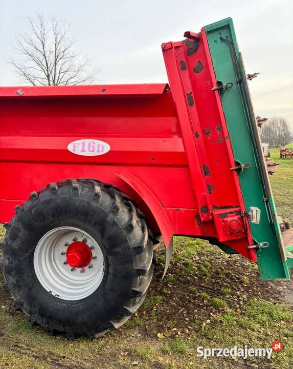 Rozrzutnik obornika Deguillaume Force 16 D 2016r Rozrzutniki obornika Myszyniec