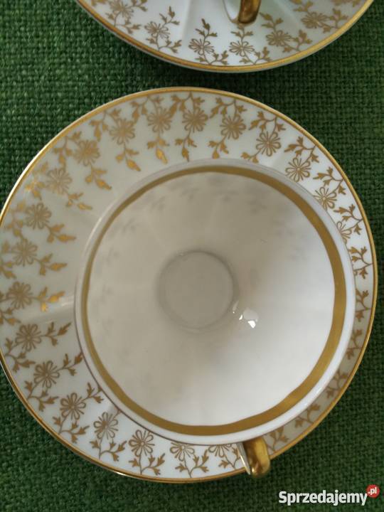 Porcelana Freiberger dwie filiżanki Porcelana i szkło Gorlice