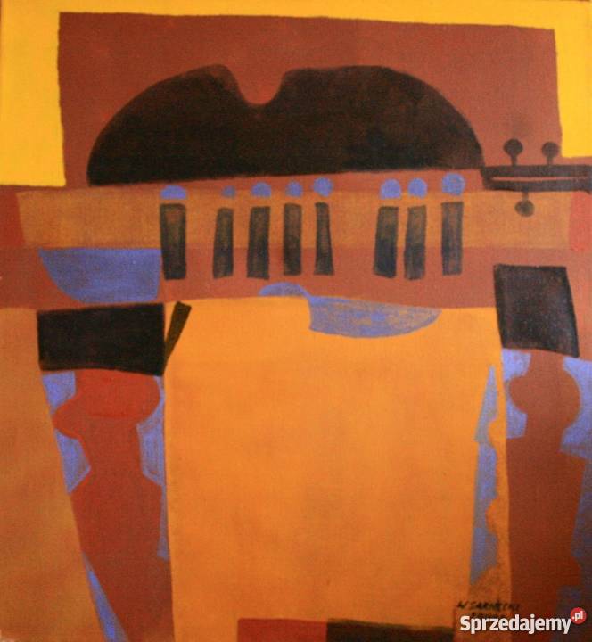 Abstrakcja MuzycznaWojciech Sarnecki Antyki, Sztuka, Kolekcje Nowy Sącz sprzedam
