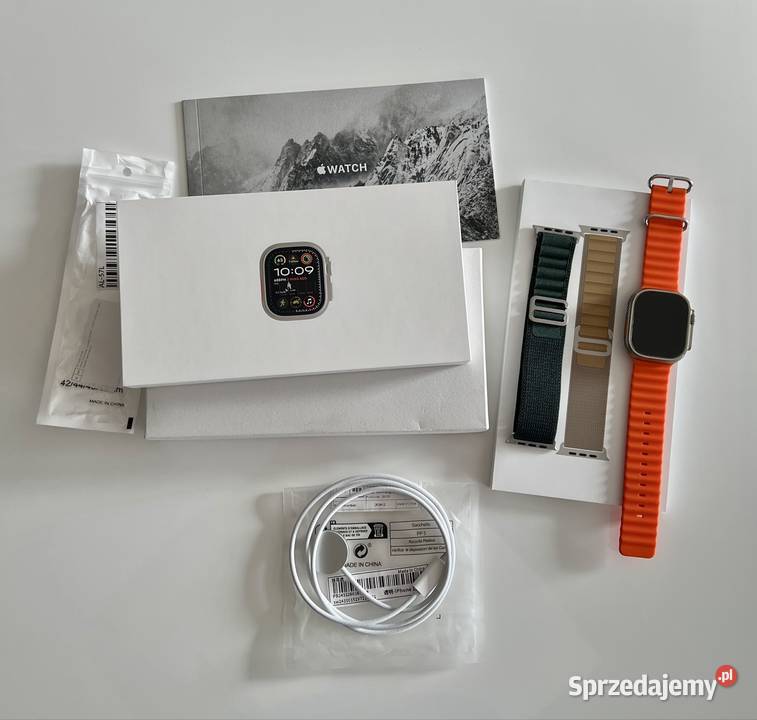 Apple Watch Ultra 2 TitaniumTan Alpine Loop M mazowieckie Konstancin-Jeziorna