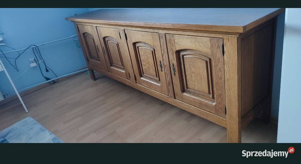 Komoda dębowa duża solidna