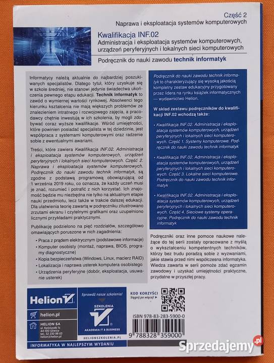 Kwalifikacja INF02 część 2 Naprawa i miękka