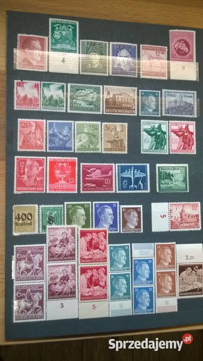 znaczki NIEMCY III RZESZA zestaw 64 czyste mazowieckie Warszawa sprzedam