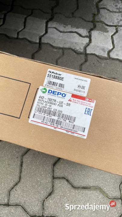 Nowa lampa tył prawa Opel Vectra C GTS Depo Lampy tylne Warszawa