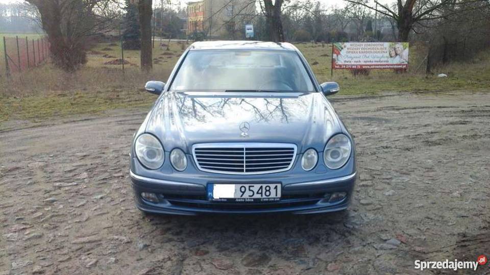 Mercedes w211 27 cdi 2003 177 Avantgarde ESP E-klasa Iłów