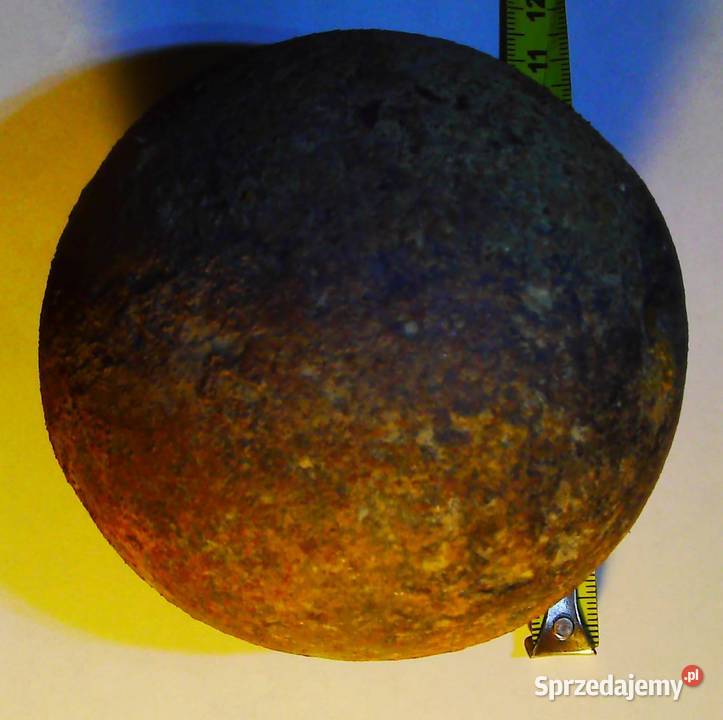 Kula stalowa 3120 g ok 1112 mocno zardzewiała z Kraków