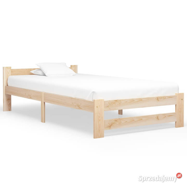 Rama łóżka lite drewno sosnowe 100 x 200 Łóżka Warszawa