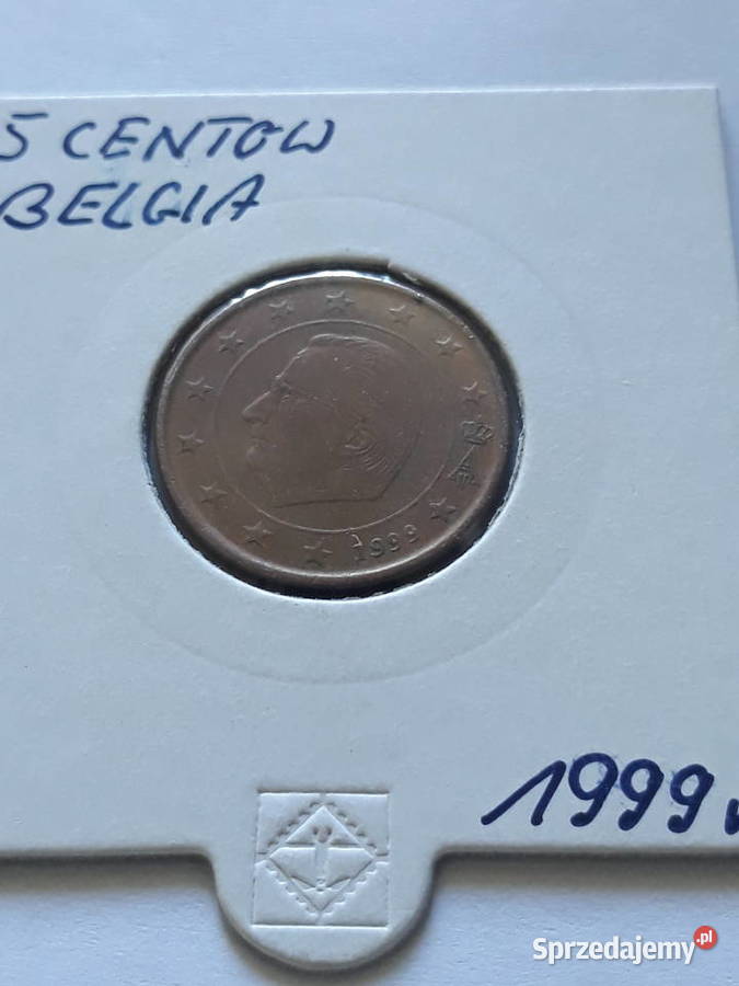 5 Eurocentów Belgia 1999 2003 r Konin sprzedam