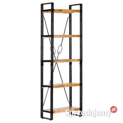 vidaXL 5poziomowy regał na książki 60x30x180 mazowieckie Warszawa