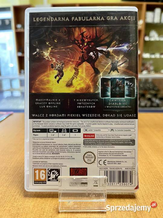 Diablo III Eternal Collection Nintendo Switch rpg Elbląg