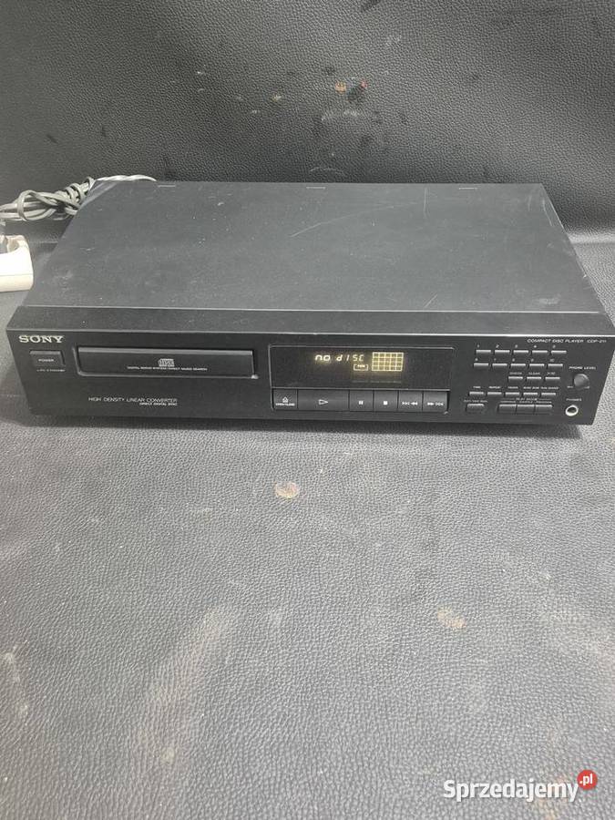 odtwarzacza CD Sony CDP211 Elektronika Poddębice