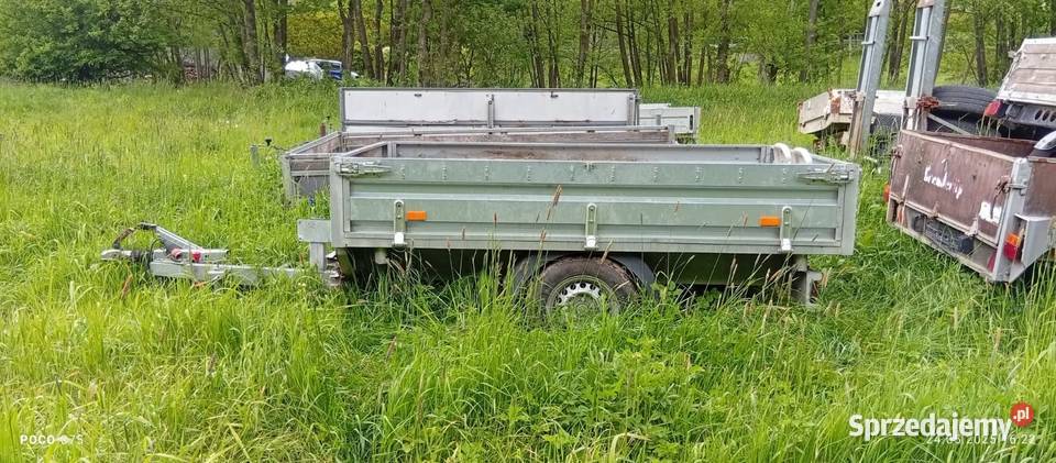 Przyczepa przyczepka laweta pod minikoparkę