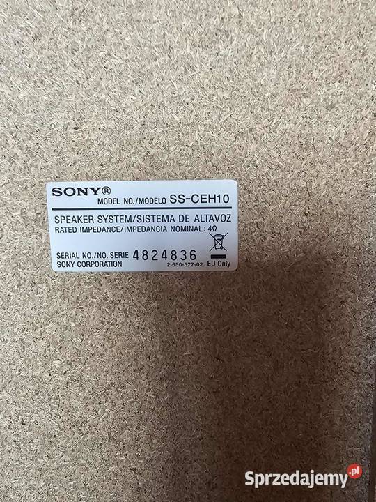 Dwa głośniki SONY 4 omy Puławy