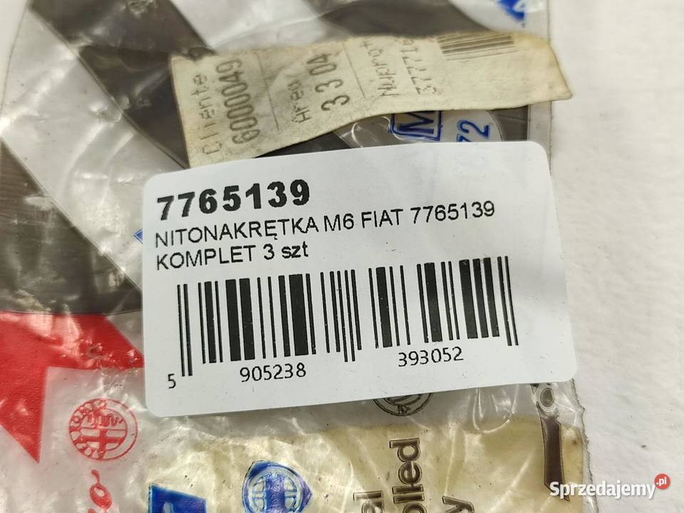 NITONAKRĘTKA M6 3 FIAT PANDA 2012 7765139
