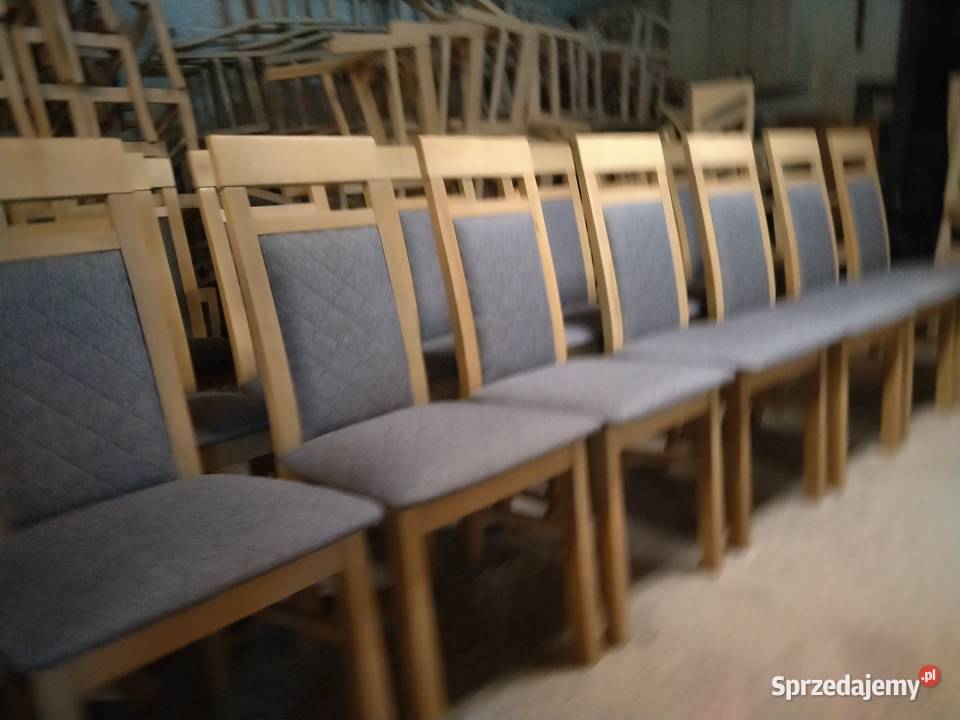 krzesła bukowe ładne lubelskie Dys sprzedam