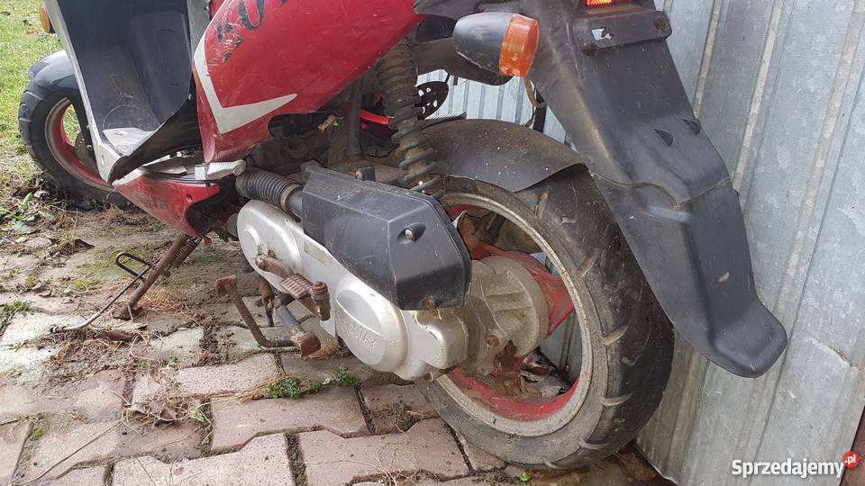 Skuter Kingway Koyot 50 w całości na części z skuter Przybradz