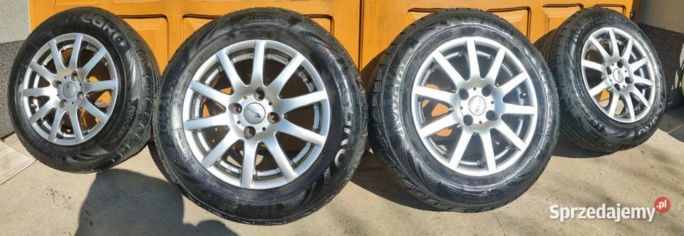 Felgi 15 opony letnie 19565 R15 4x108 OKAZJA Kopaliny